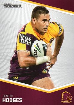 2014 ESP Traders #6 Justin Hodges Front